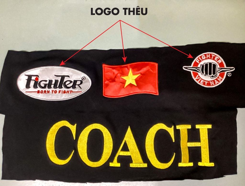 Áo Thun COACH thêu, 100% Cotton