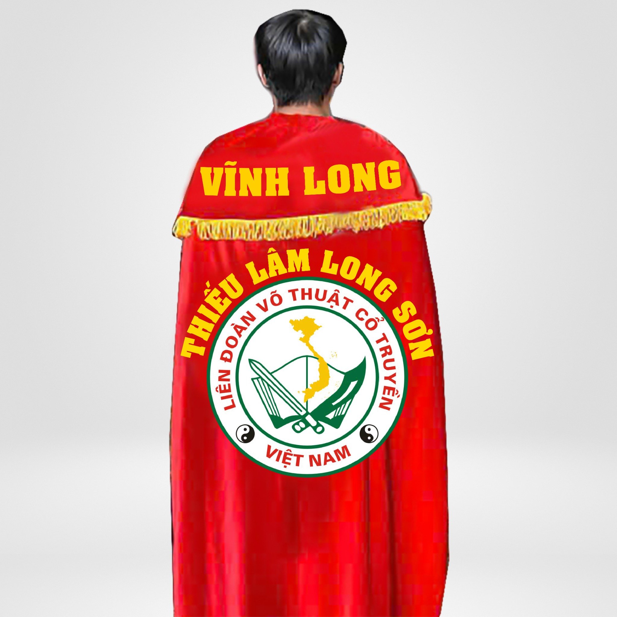 Áo Choàng In Võ Cổ Truyền, VOCOTRUYEN - Chữ, Logo in