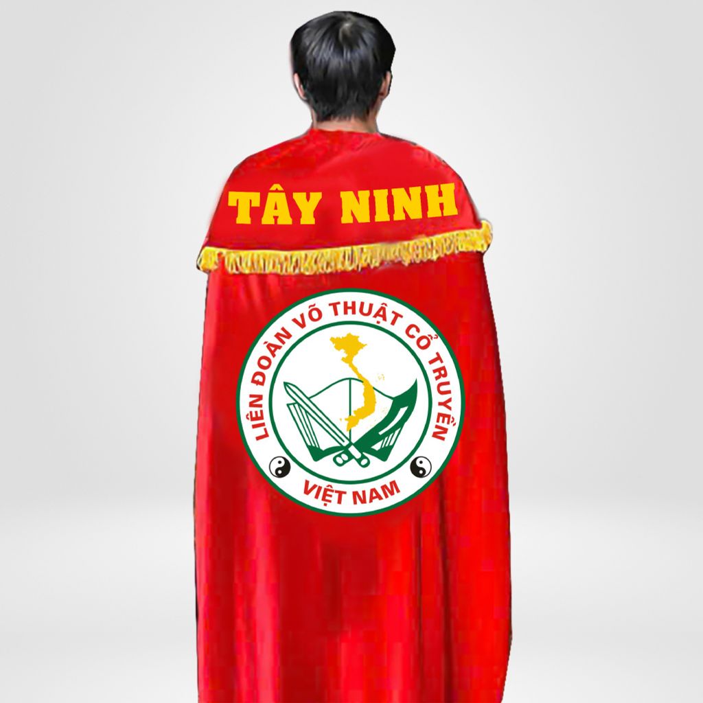 Áo Choàng Võ Cổ Truyền Fighter - In