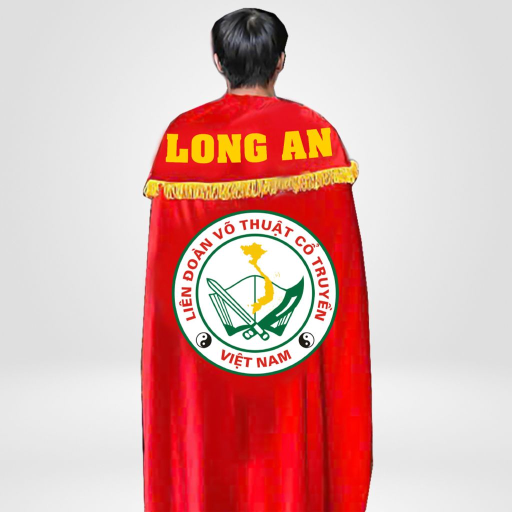 Áo Choàng Võ Cổ Truyền Fighter - In