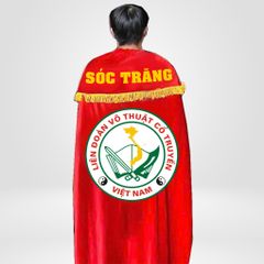 Áo Choàng Võ Cổ Truyền Fighter - In