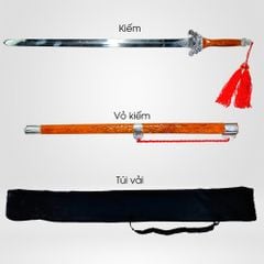 Kiếm Nhôm Võ Cổ Truyền PT: Vỏ Kiếm Chạm Rồng Phựơng