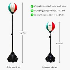 Trụ Đấm Bóng Phản Xạ Boxing Tự Đứng Fighter