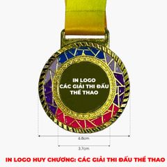 Huy Chương Fighter Cao Cấp - In Logo Giải Đấu Theo Yêu Cầu