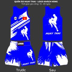 Quần Áo Muay Thái - Logo Khách Hàng - Liên hệ: 0985 429 842