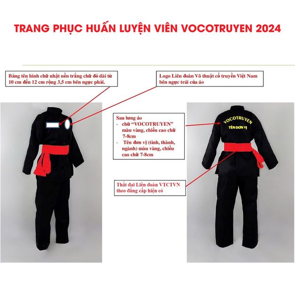 Trang Phục Huấn Luyện Viên VOCOTRUYEN 2024