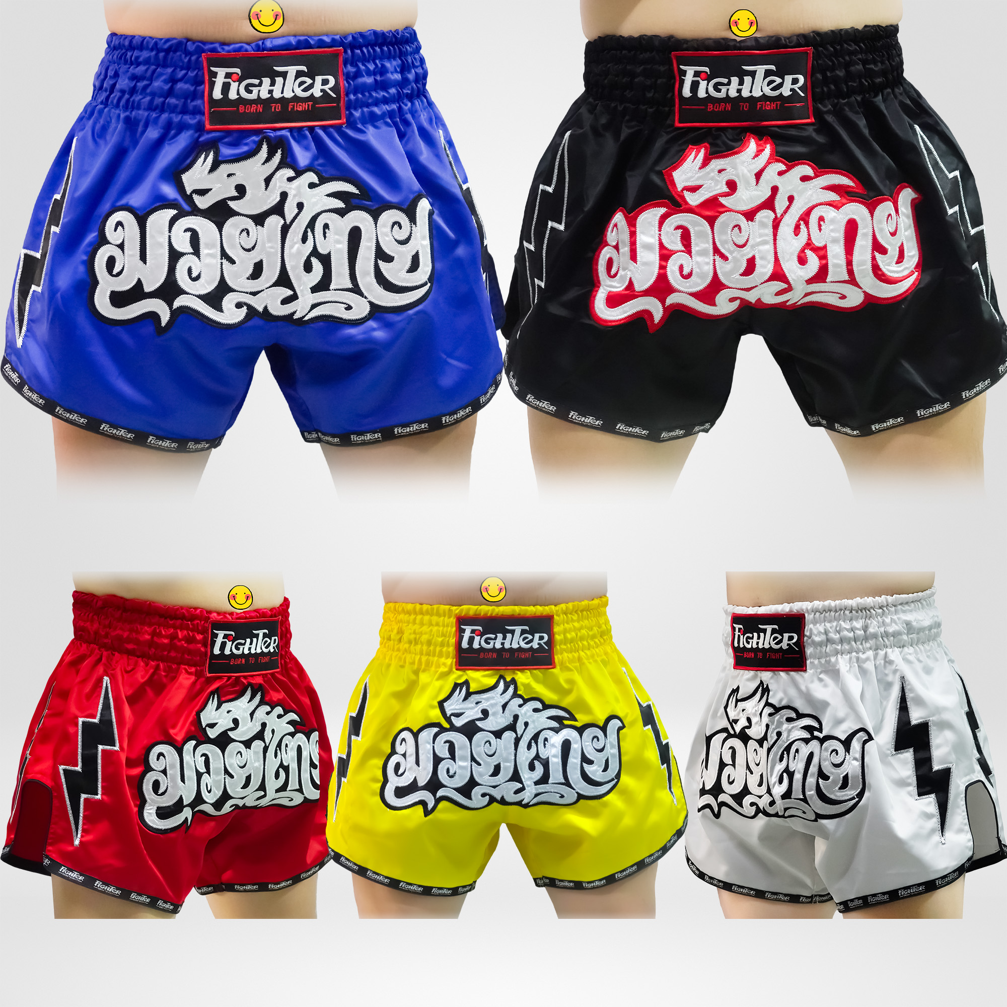 Quần Muay Thai Fighter Flash Cao Cấp