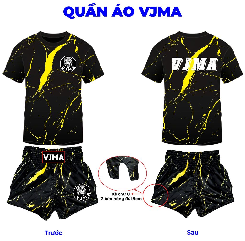 Thiết kế Quần Áo Câu Lạc Bộ - Võ Đường