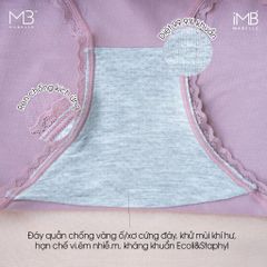 Quần lót kháng khuẩn 8767 cạp cao