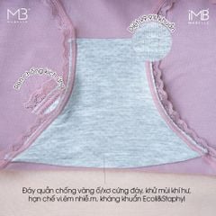 Quần lót kháng khuẩn 8885 (8867) cạp vừa