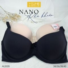 Áo ngực có gọng mút vừa lưng lưới 5335 2 móc