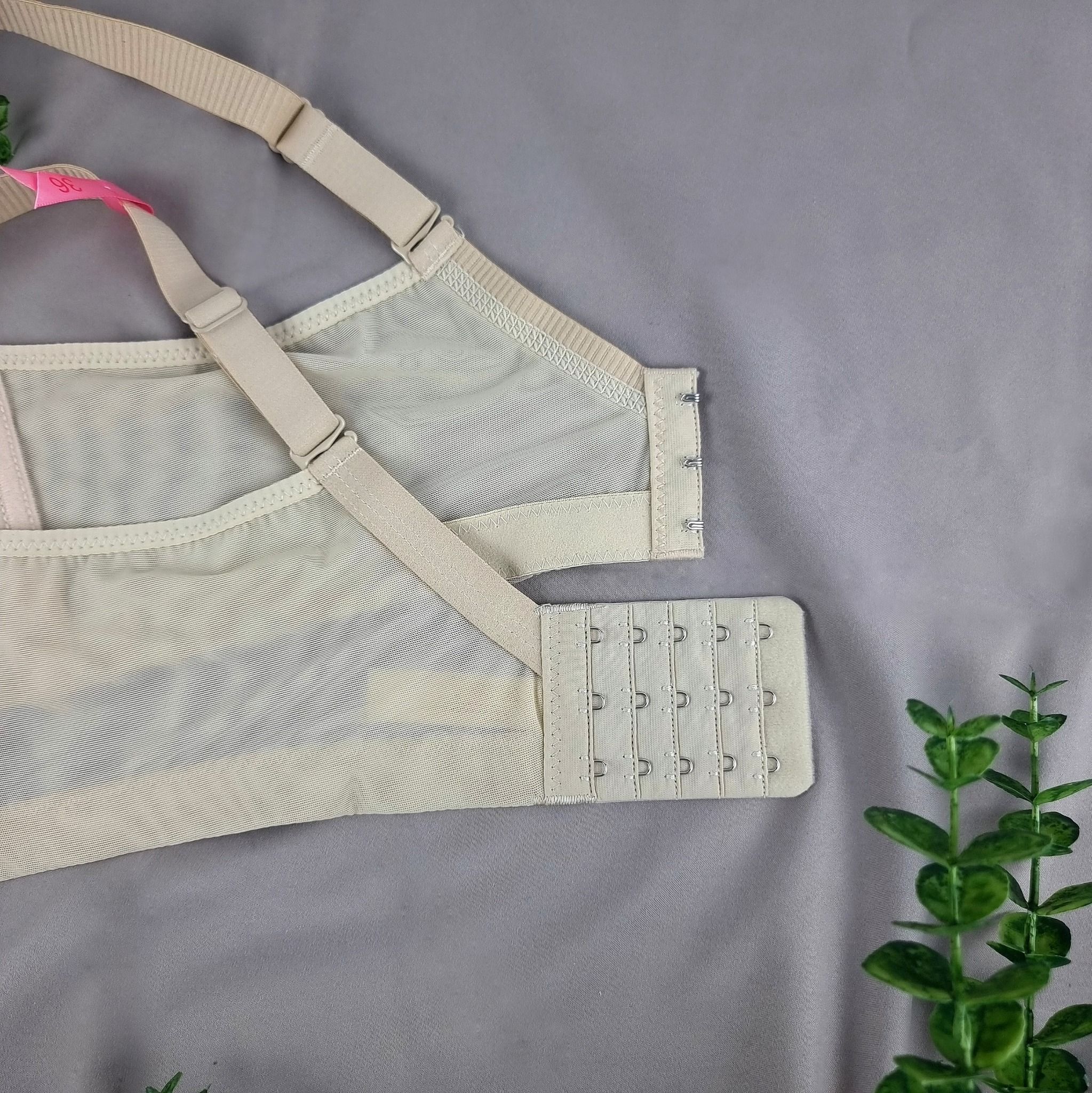 Áo ngực không gọng mút mỏng  5529 3 móc