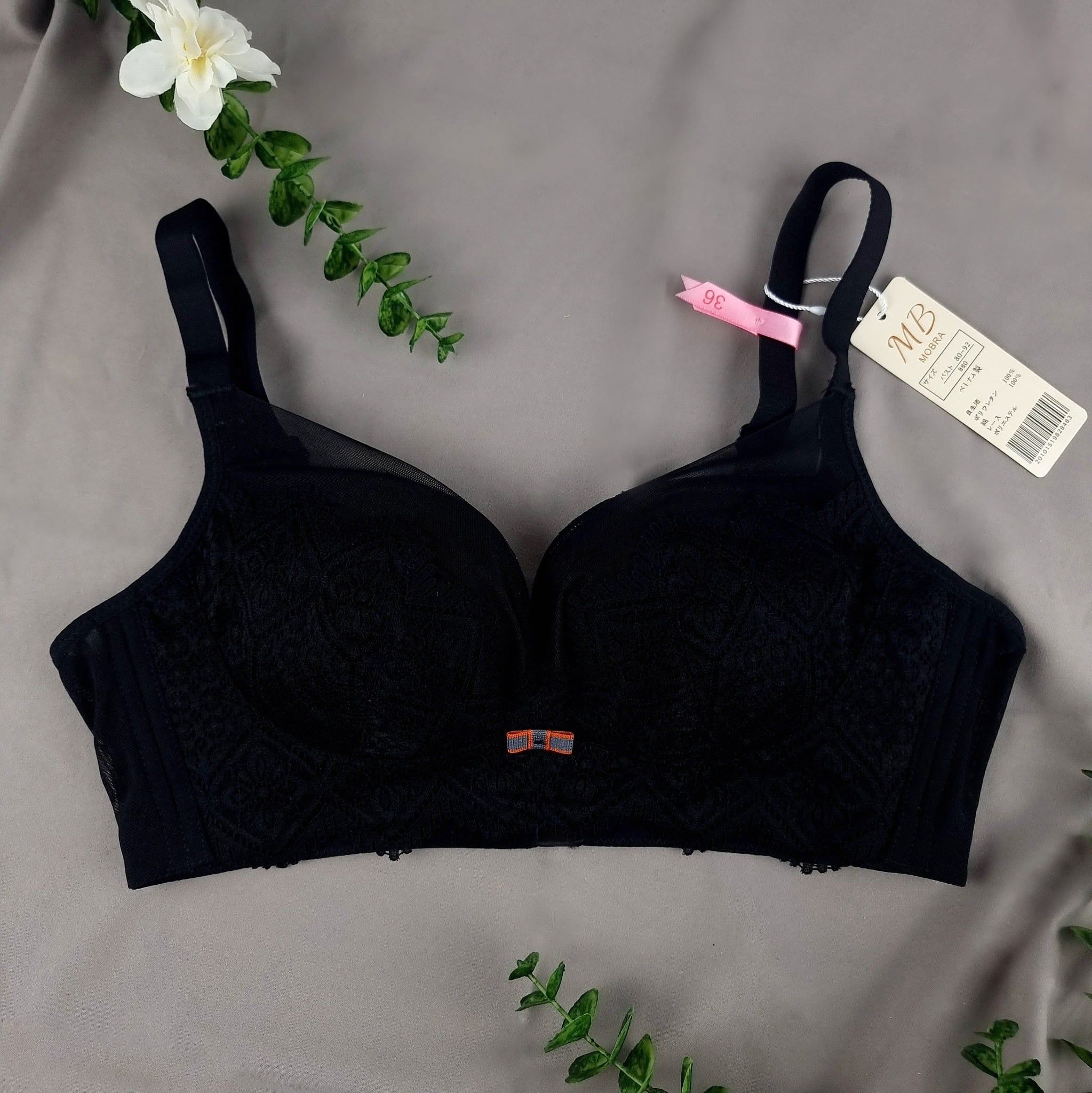 Áo ngực không gọng mút mỏng  5529 3 móc