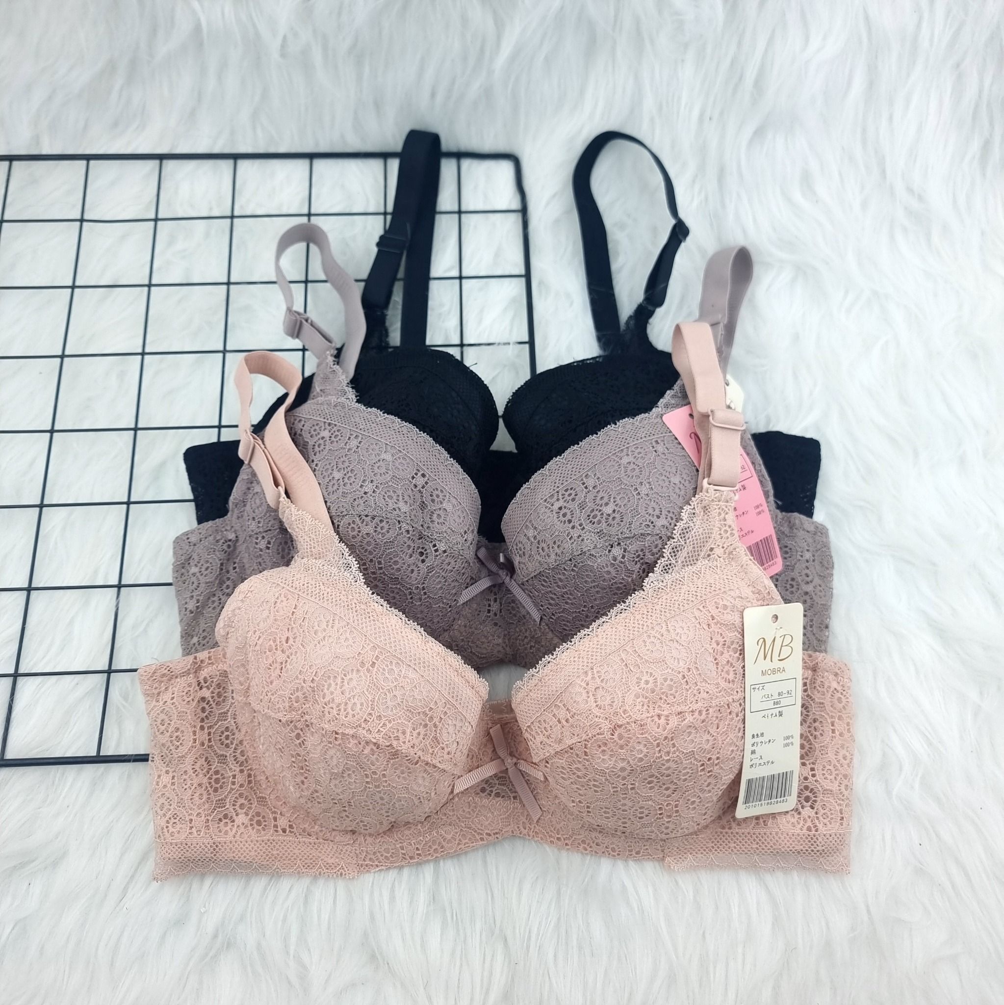 Áo ngực nữ MB 5555 có gọng mút mỏng nâng đỡ, định hình ngực