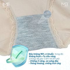 Quần lót kháng khuẩn 8885 (8867) cạp vừa