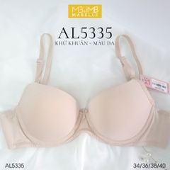 Áo ngực có gọng mút vừa lưng lưới 5335 2 móc