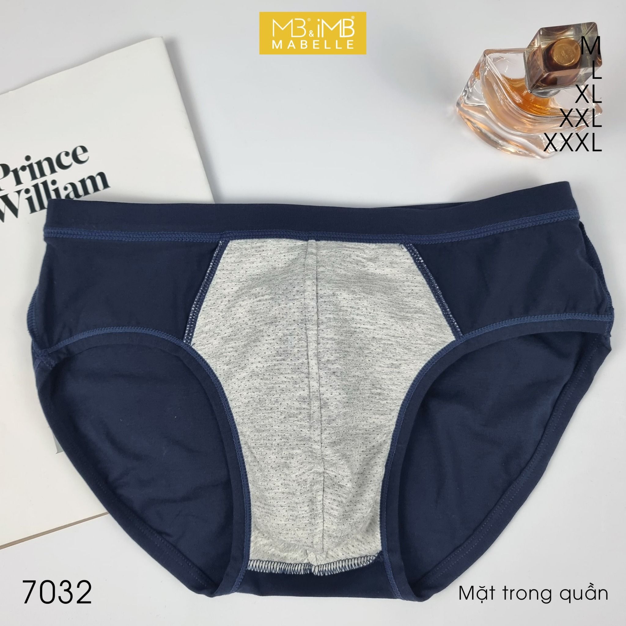 Sịp chéo kháng khuẩn cao cấp 7032 mềm nhẹ