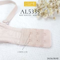 Áo ngực có gọng mút vừa lưng lưới 5335 2 móc