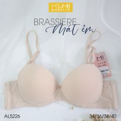 Áo ngực có gọng mút vừa lưng lưới 2 lớp MB 5226 2 móc