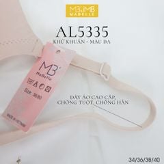 Áo ngực có gọng mút vừa lưng lưới 5335 2 móc