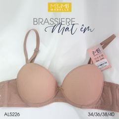 Áo ngực có gọng mút vừa lưng lưới 2 lớp MB 5226 2 móc