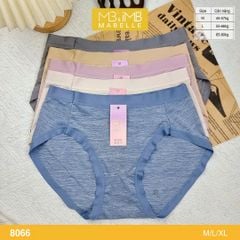 Quần lót nữ kháng khuẩn MB 8066 - Giải Pháp Chăm Sóc Vùng Kín Thụ Động, Đông Ấm, Hè Mát, Chống Hằn, Hạn chế mùi khí hư