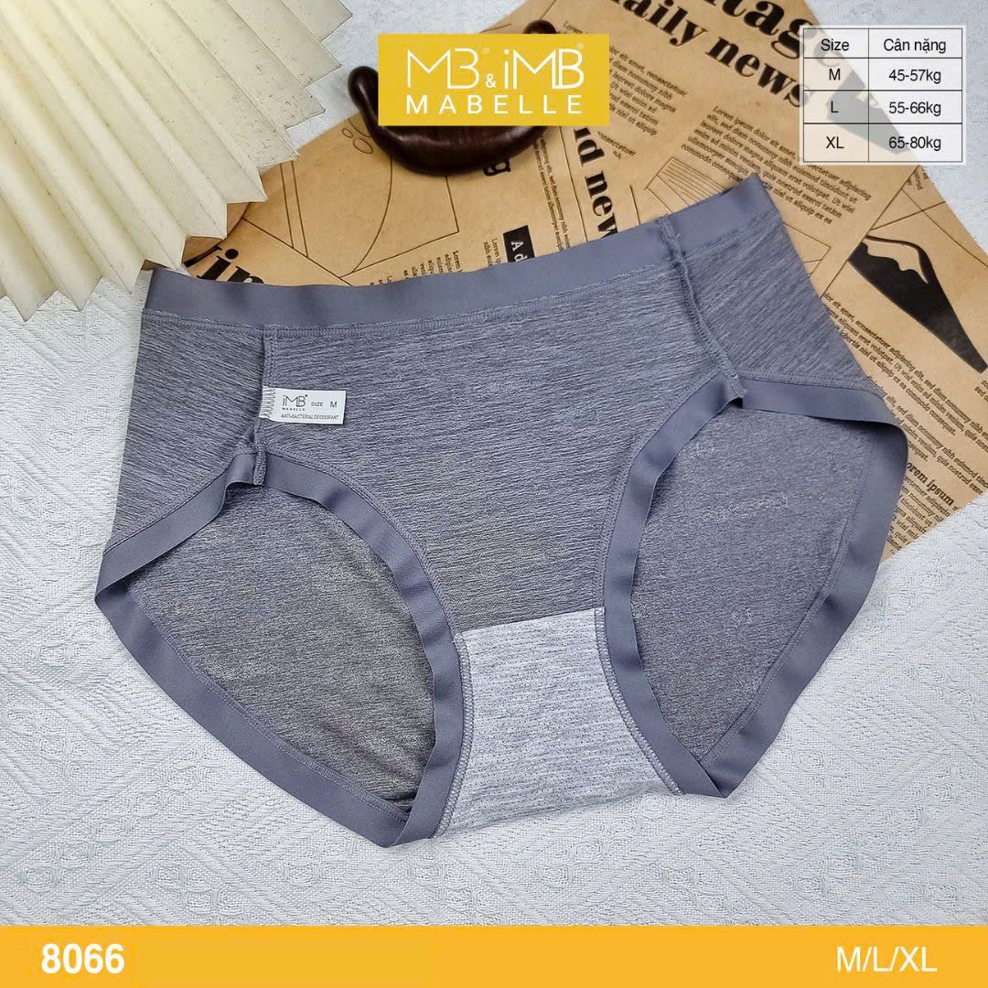 Quần lót nữ kháng khuẩn MB 8066 - Giải Pháp Chăm Sóc Vùng Kín Thụ Động, Đông Ấm, Hè Mát, Chống Hằn, Hạn chế mùi khí hư