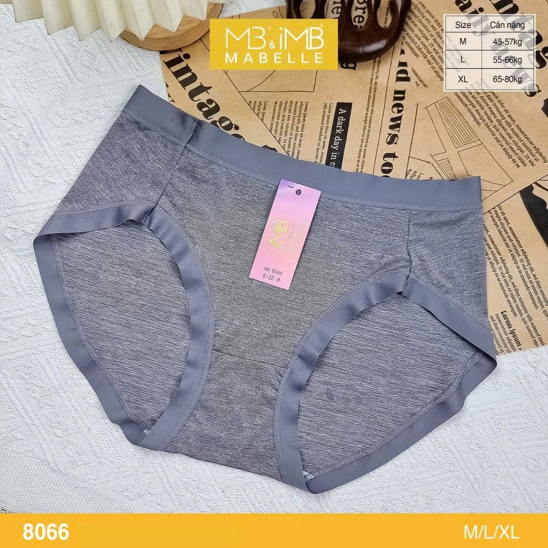 Quần lót nữ kháng khuẩn MB 8066 - Giải Pháp Chăm Sóc Vùng Kín Thụ Động, Đông Ấm, Hè Mát, Chống Hằn, Hạn chế mùi khí hư