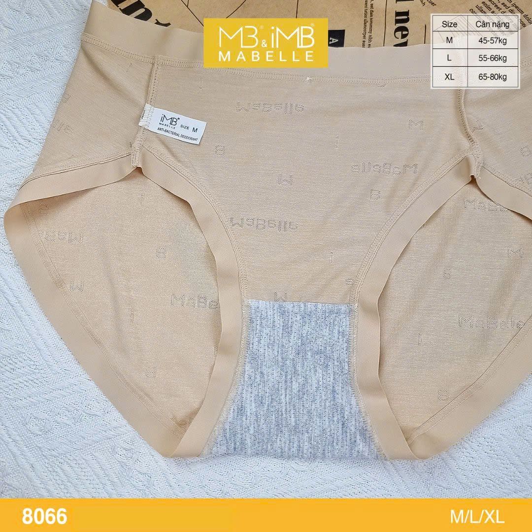 Quần lót nữ kháng khuẩn MB 8066 - Giải Pháp Chăm Sóc Vùng Kín Thụ Động, Đông Ấm, Hè Mát, Chống Hằn, Hạn chế mùi khí hư