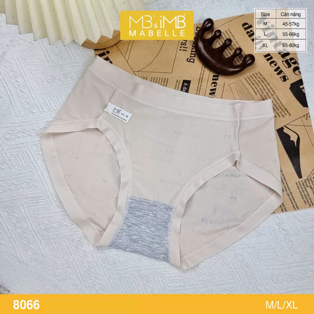 Quần lót nữ kháng khuẩn MB 8066 - Giải Pháp Chăm Sóc Vùng Kín Thụ Động, Đông Ấm, Hè Mát, Chống Hằn, Hạn chế mùi khí hư