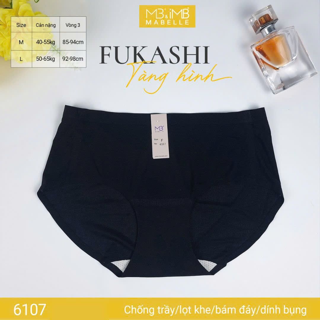 Quần lót tàng hình khử khuẩn 6207 cạp vừa