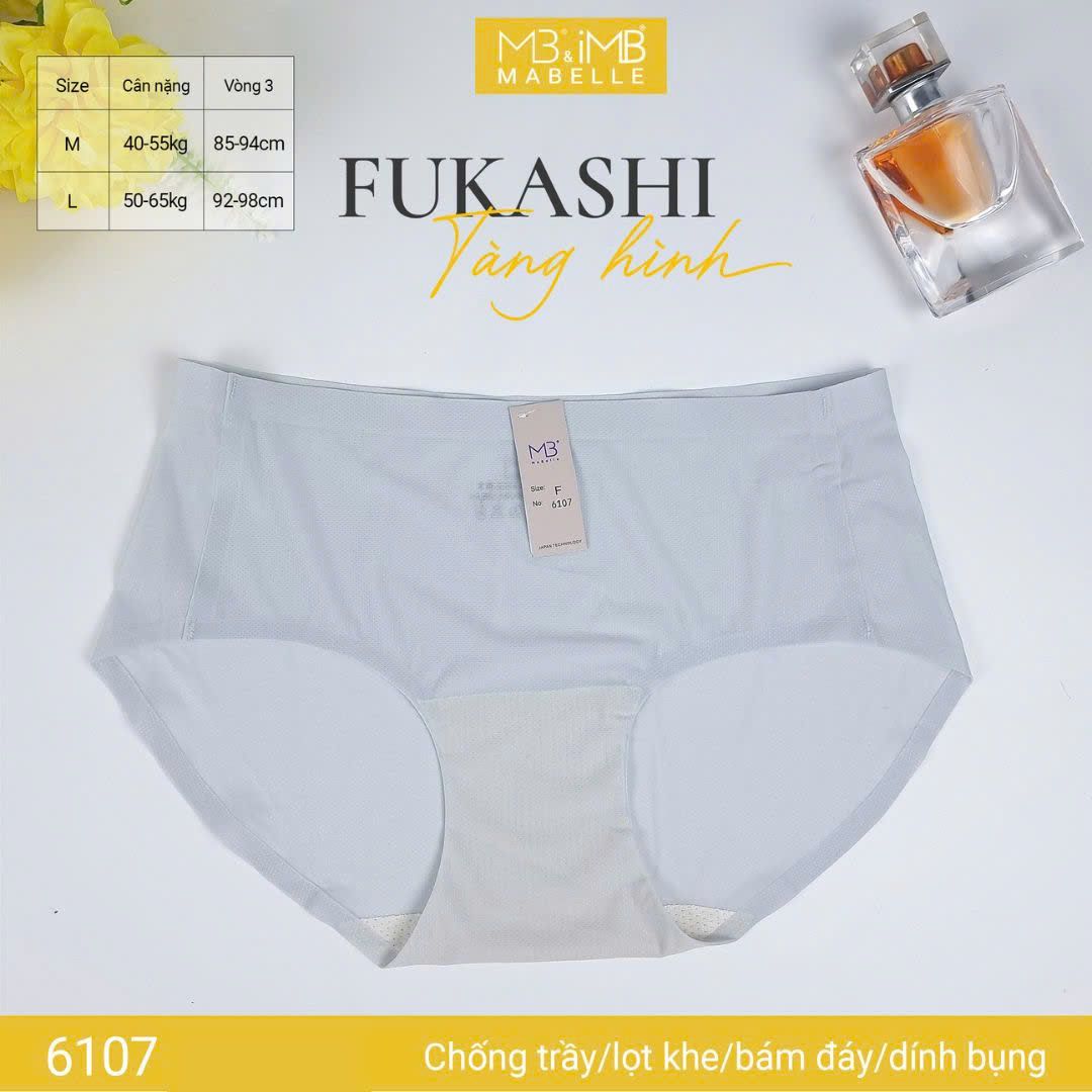 Quần lót tàng hình khử khuẩn 6207 cạp vừa
