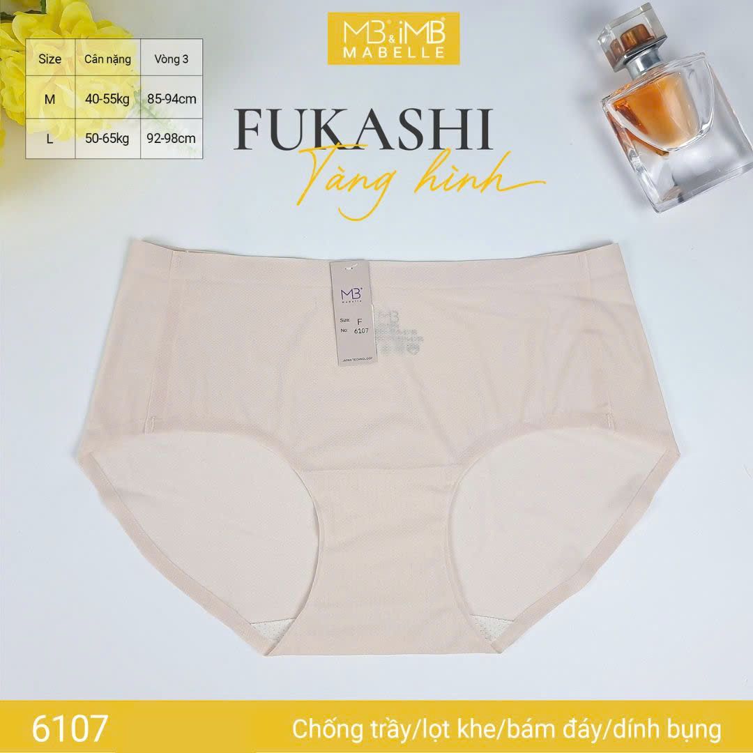 Quần lót tàng hình khử khuẩn 6207 cạp vừa