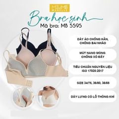 Áo ngực không gọng mút mỏng MB 5595 quả trơn