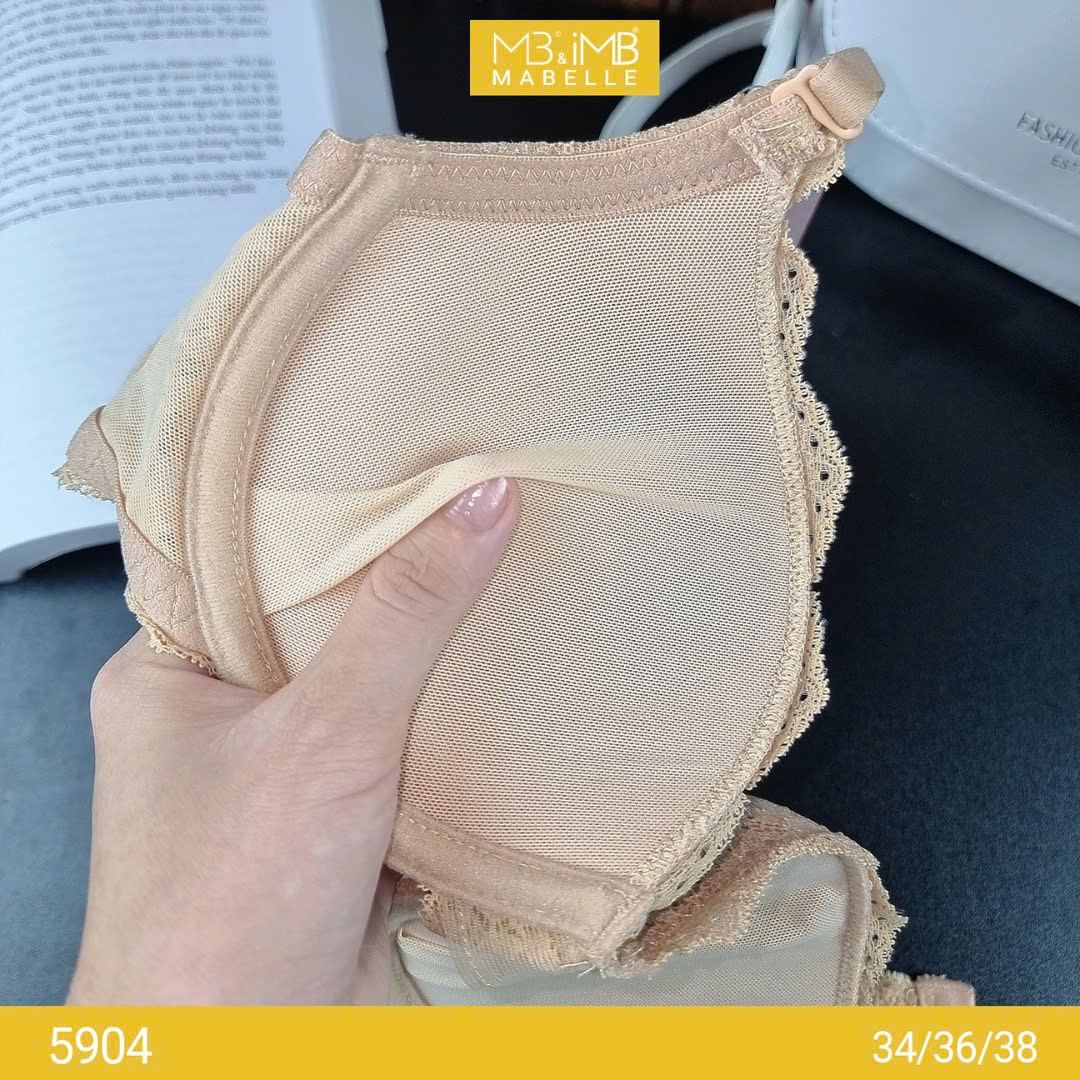 Áo ngực gọng mềm như bún MB 5904 mút vừa, giặt máy vô tư