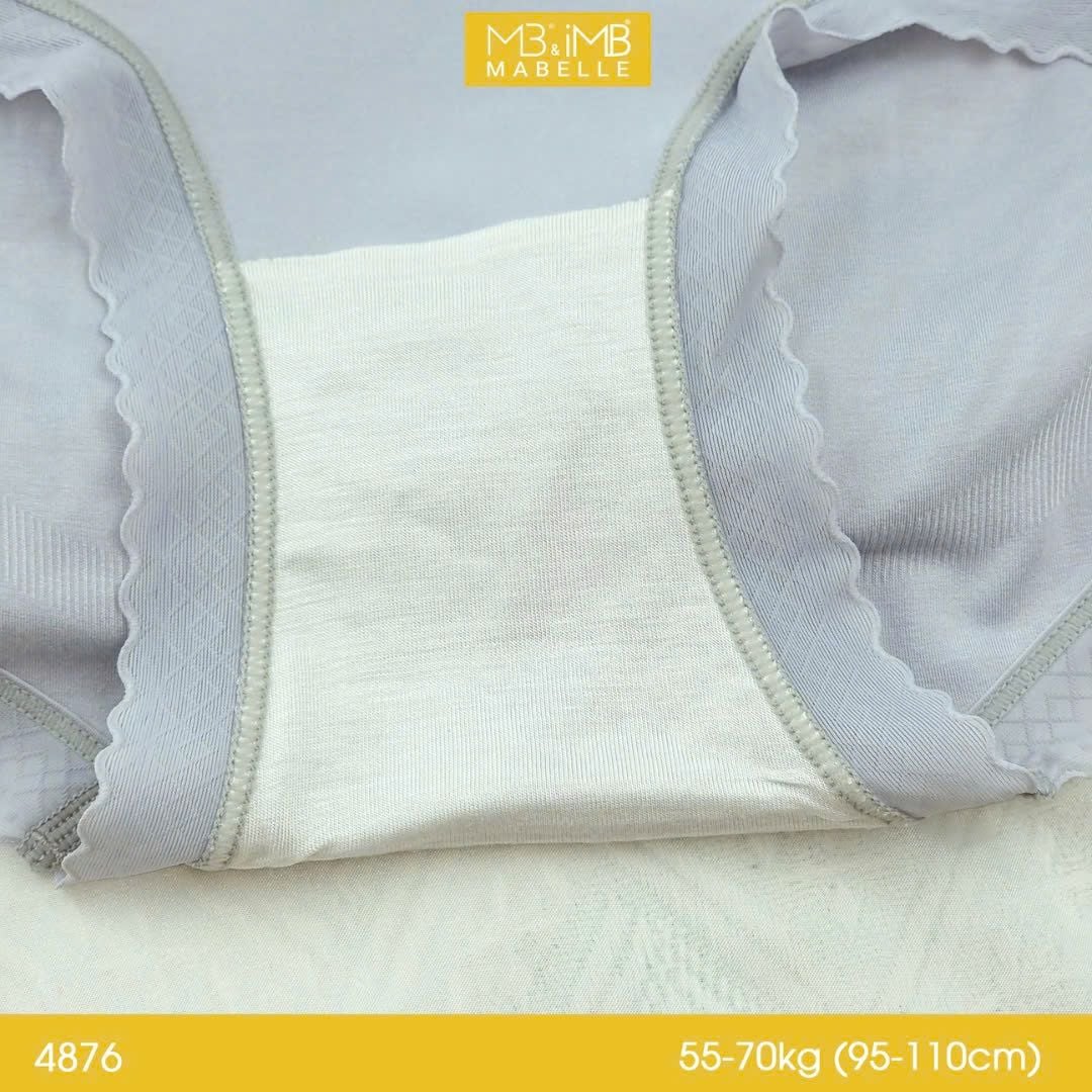 Quần lót cao cấp dệt sợi MB 4876 dệt ống 1 sợi, cotton co giãn
