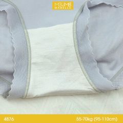 Quần lót cao cấp dệt sợi MB 4876 dệt ống 1 sợi, cotton co giãn