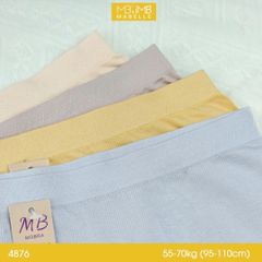 Quần lót cao cấp dệt sợi MB 4876 dệt ống 1 sợi, cotton co giãn