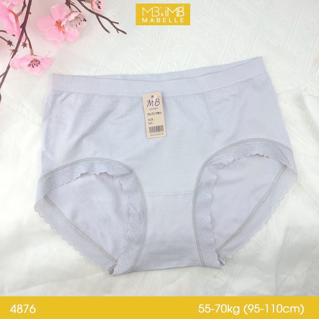 Quần lót cao cấp dệt sợi MB 4876 dệt ống 1 sợi, cotton co giãn