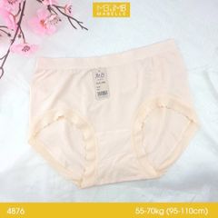 Quần lót cao cấp dệt sợi MB 4876 dệt ống 1 sợi, cotton co giãn