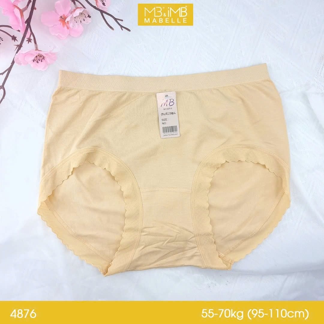 Quần lót cao cấp dệt sợi MB 4876 dệt ống 1 sợi, cotton co giãn