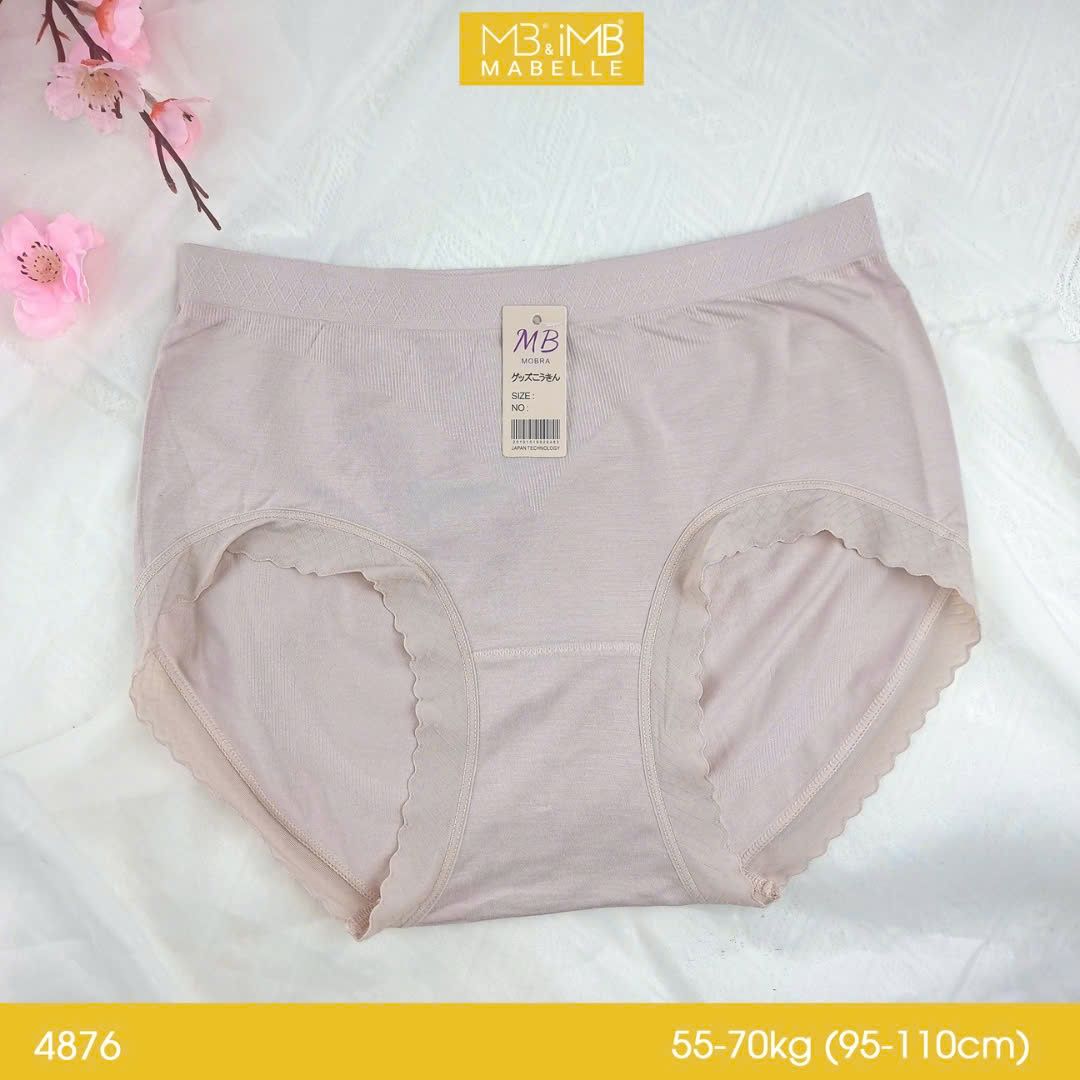 Quần lót cao cấp dệt sợi MB 4876 dệt ống 1 sợi, cotton co giãn