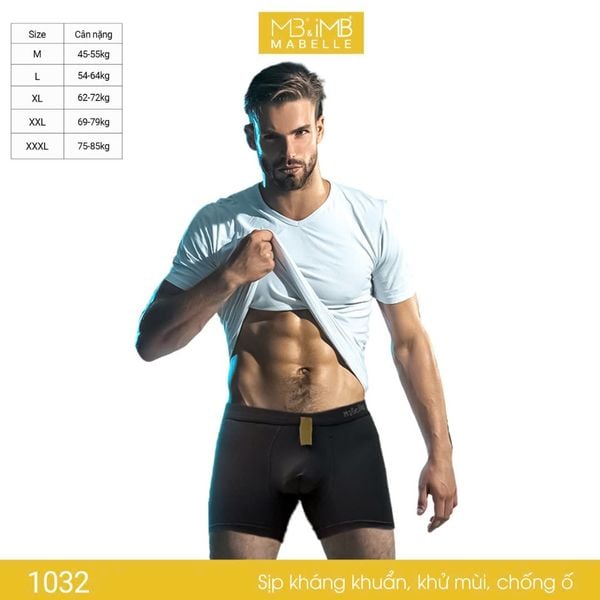 Quần lót sịp đùi nam kháng khuẩn 1032 đủ size