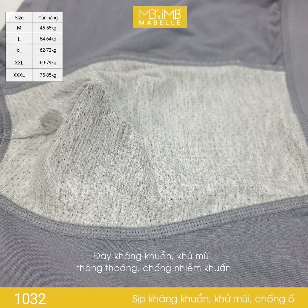 Quần lót sịp đùi nam kháng khuẩn 1032 đủ size