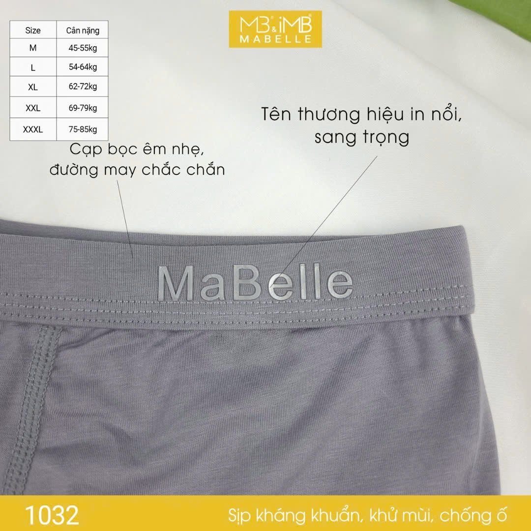 Quần lót sịp đùi nam kháng khuẩn 1032 đủ size
