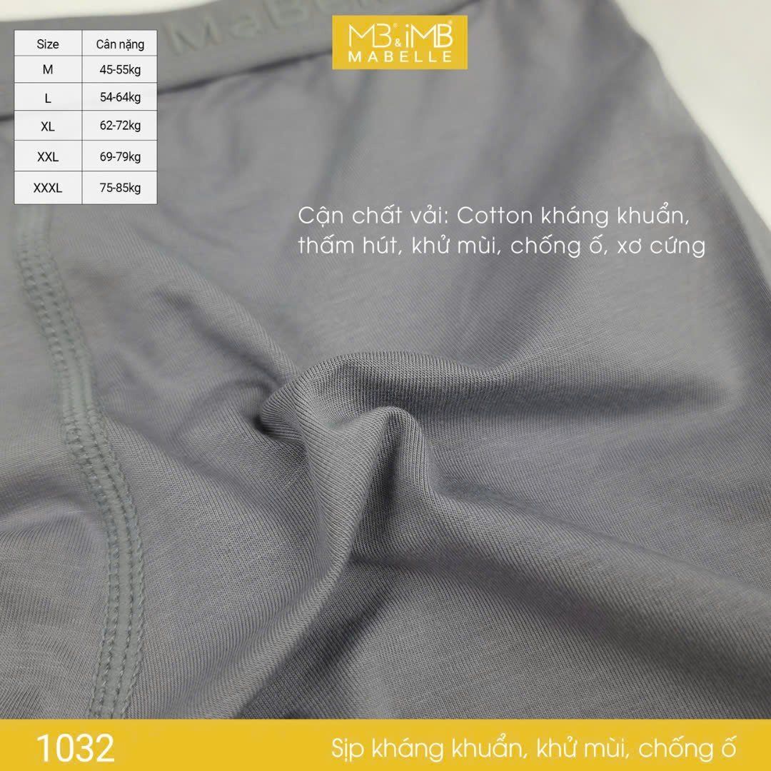 Quần lót sịp đùi nam kháng khuẩn 1032 đủ size