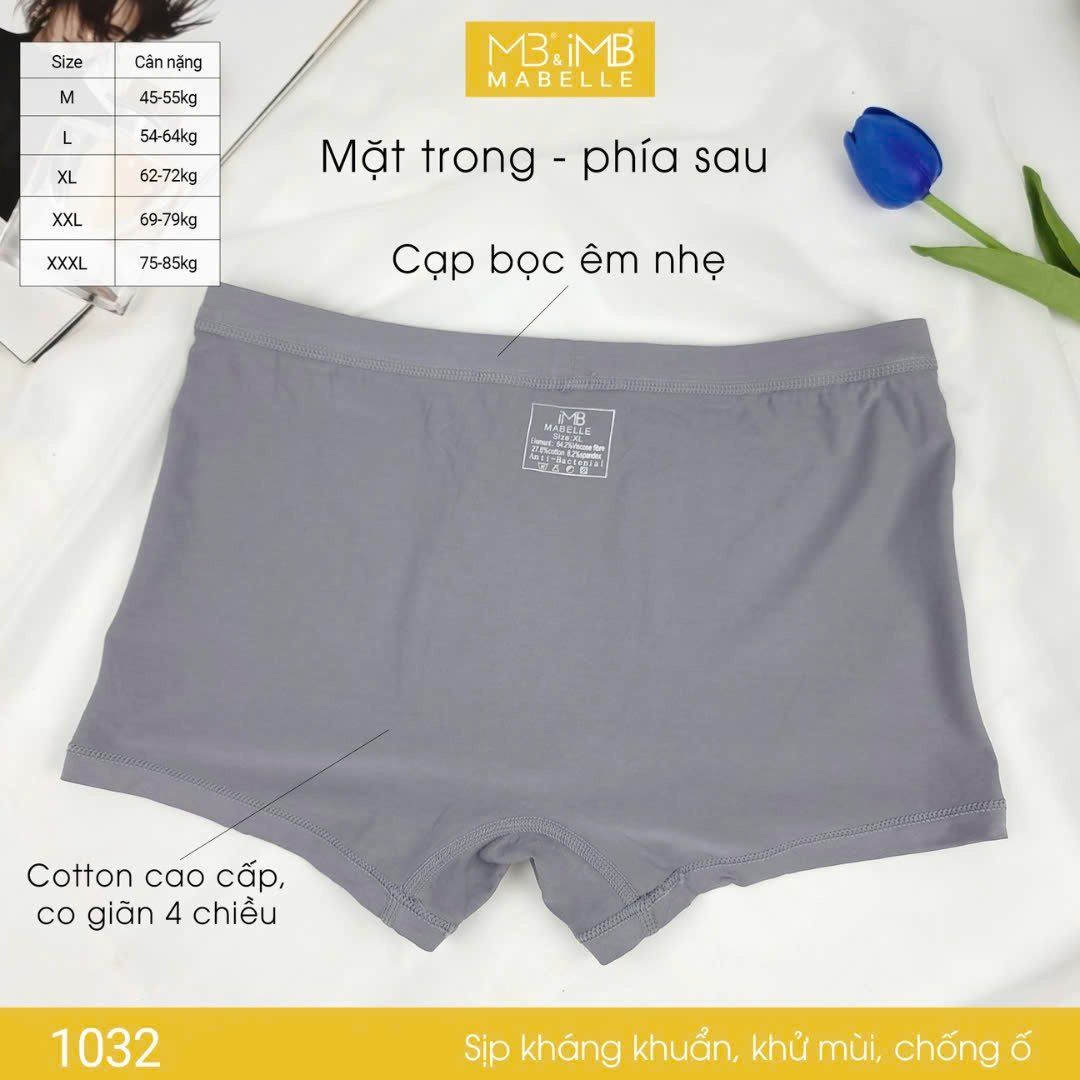 Quần lót sịp đùi nam kháng khuẩn 1032 đủ size