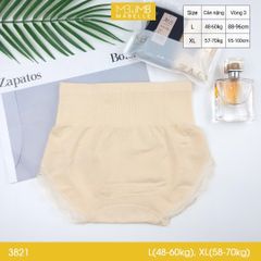 Quần gen nhẹ dệt ống sợi điều hòa MB 3821 đáy coston khử mùi an toàn