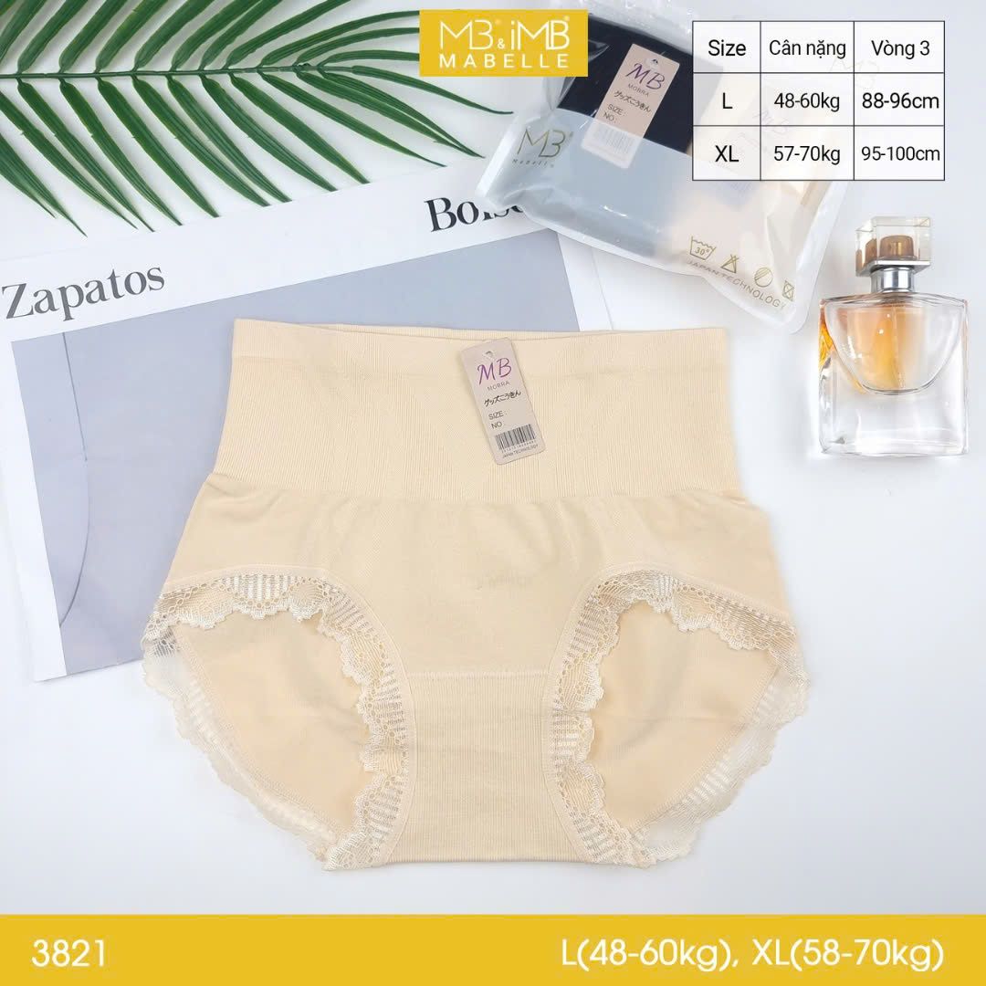 Quần gen nhẹ dệt ống sợi điều hòa MB 3821 đáy coston khử mùi an toàn