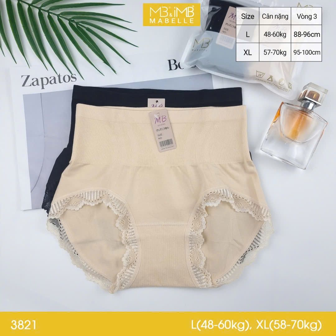 Quần gen nhẹ dệt ống sợi điều hòa MB 3821 đáy coston khử mùi an toàn